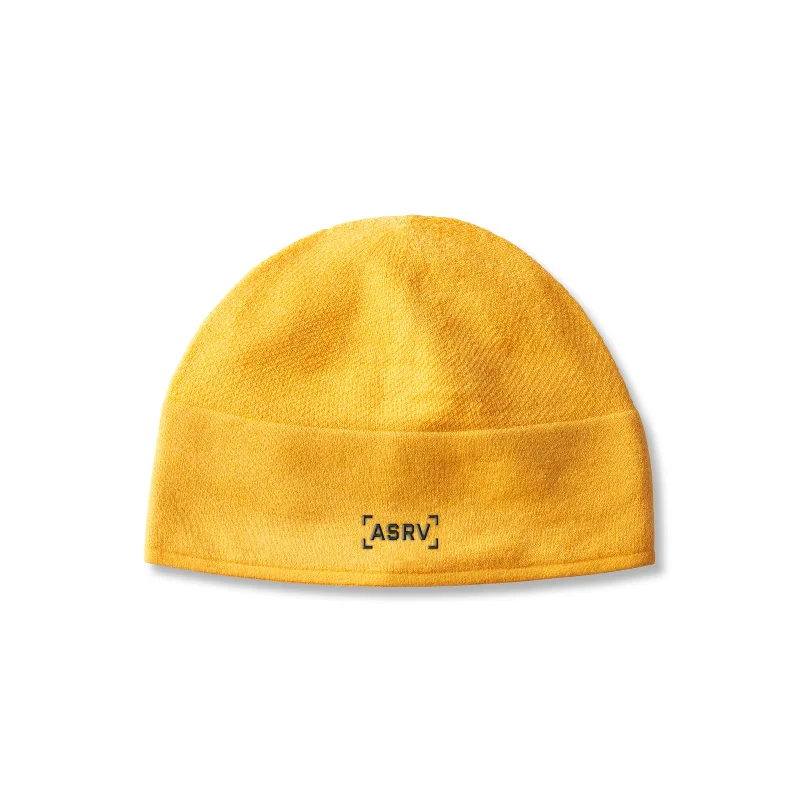 Casual Fedora Hats for Men0936. Merino Wool Skull Cap - Amber "Bracket"