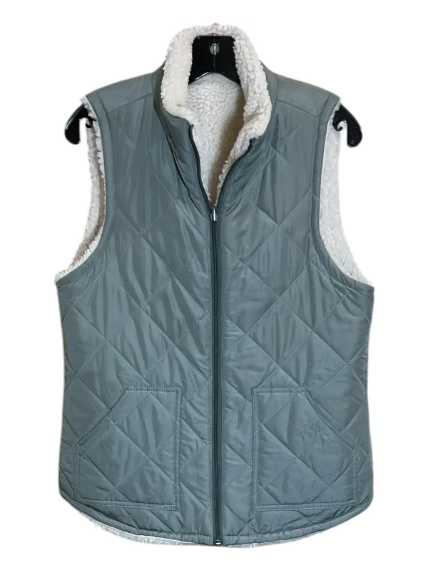 Essential Men's Puffer JacketsVest Puffer & Quilted By Maurices In Grey, Size: M