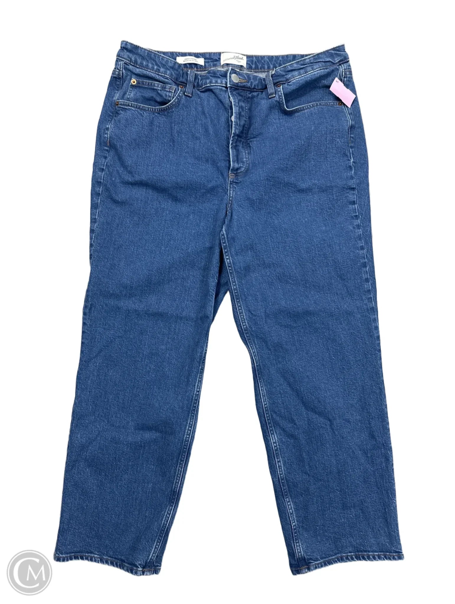 Rip and Tear Men's JeansJeans Straight By Universal Thread In Blue Denim, Size: 18