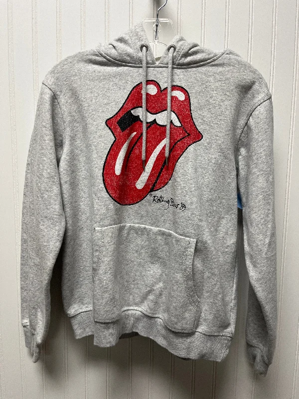 Men's Hoodies for LayeringSweatshirt Hoodie By H&m In Grey, Size: Sp