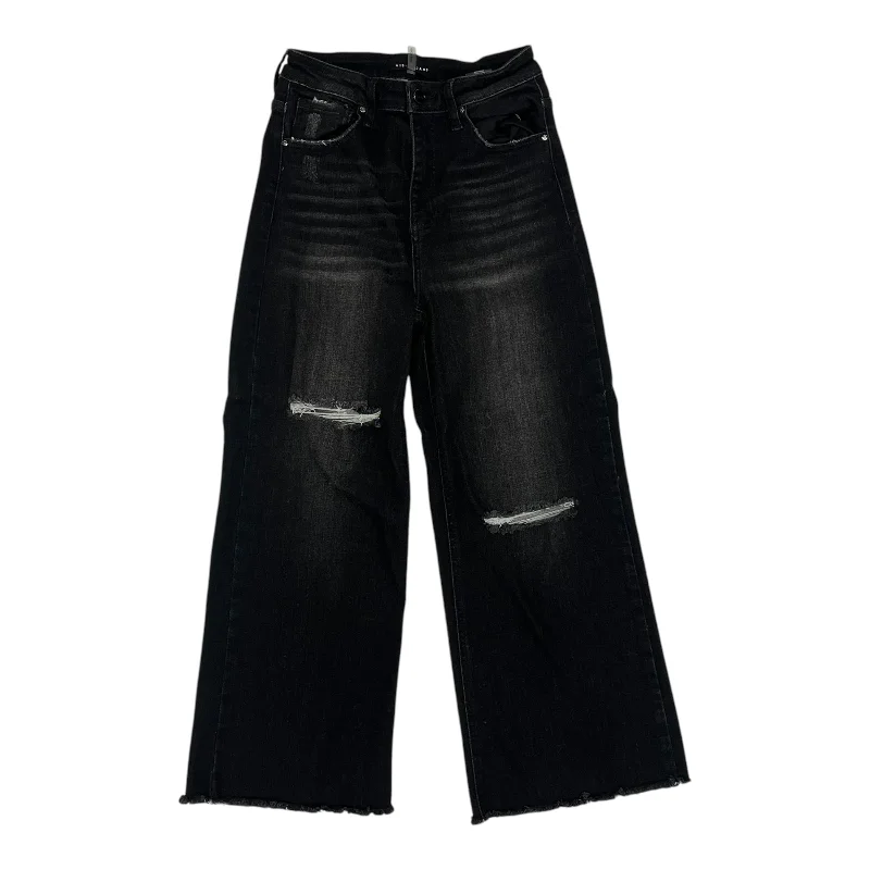 Men's Jeans Made in USAJeans Wide Leg By Risen In Black, Size:4