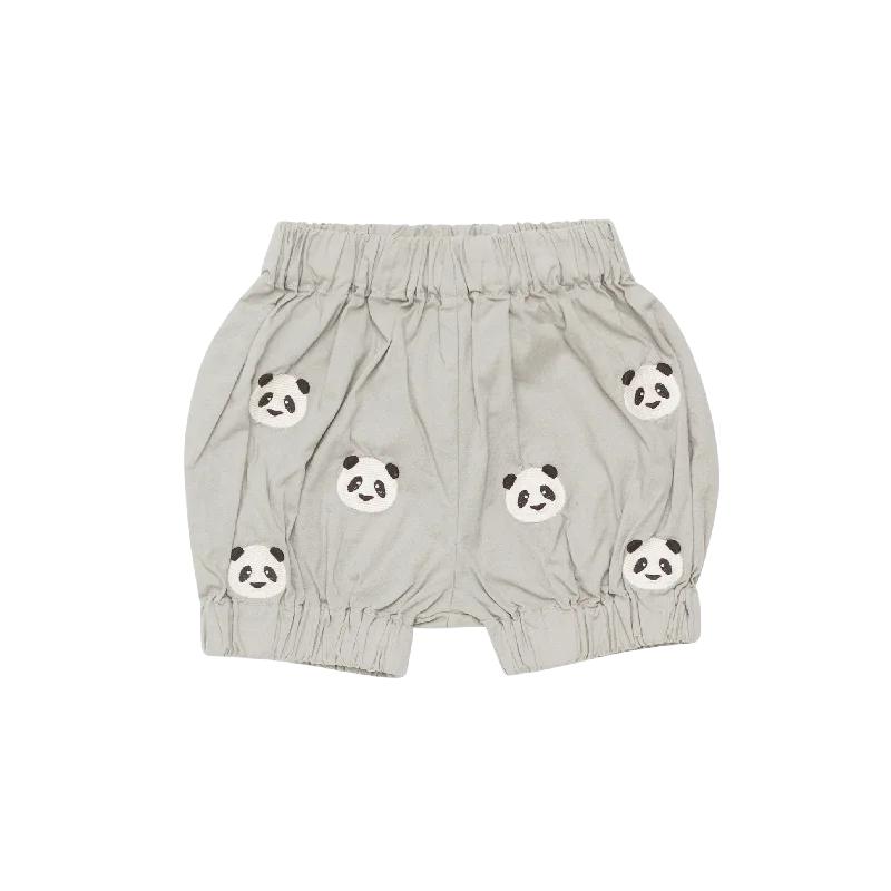 Men's Comfortable Short PantsCarson Bloomers | Pandas | Silver Grey