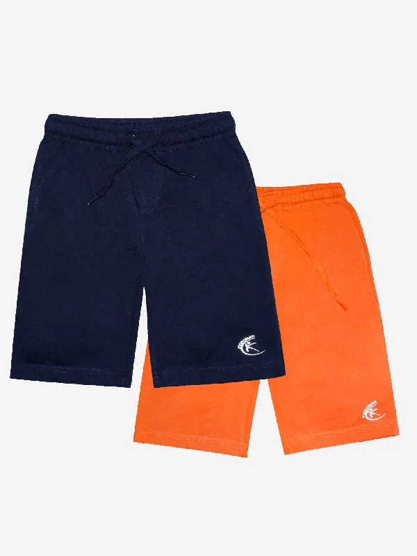 Orange & navy