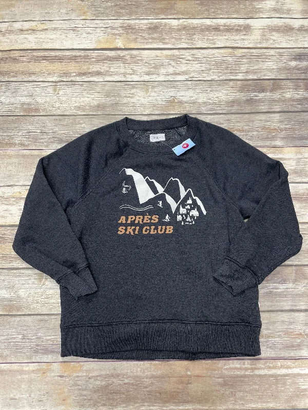 Men's Hoodies for Skinny MenSweatshirt Crewneck By Lou And Grey In Grey, Size: S