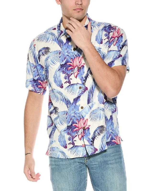 Men's Breathable Shirts for Warm ClimatesTommy Bahama Orchid Botanic Silk Shirt
