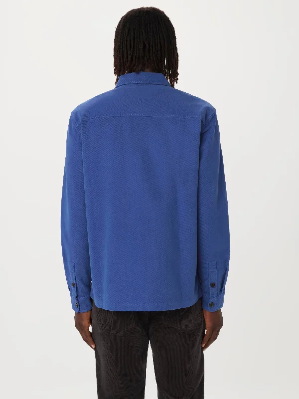 The Moleskin Shirt in Carpenter Blue