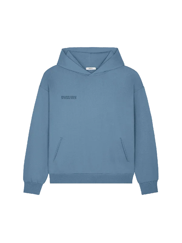 365 Midweight Hoodie—indigo blue