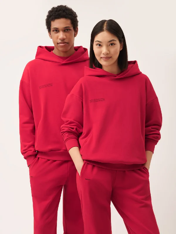 365 Midweight Hoodie—red