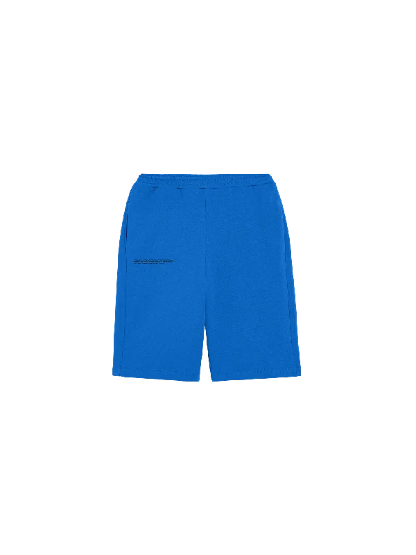 365 Midweight Long Shorts—cobalt blue