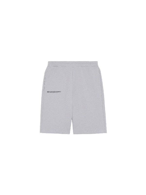 365 Midweight Long Shorts—grey marl