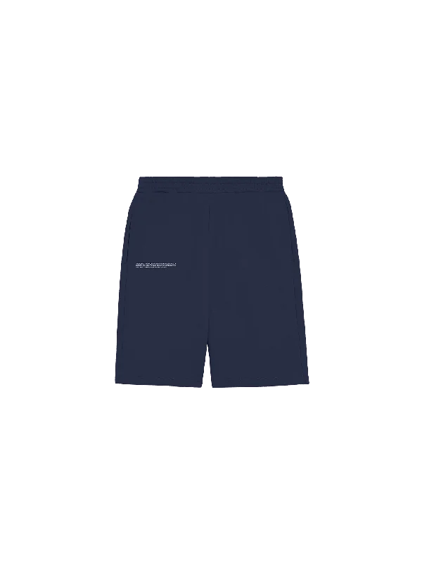 365 Midweight Long Shorts—navy blue