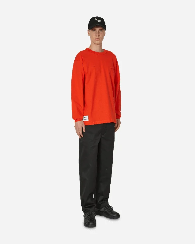 WTAPS Academy Longsleeve T-Shirt Orange