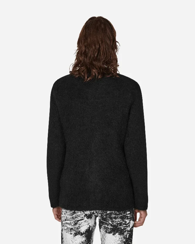 Mohair Crewneck Sweater Black