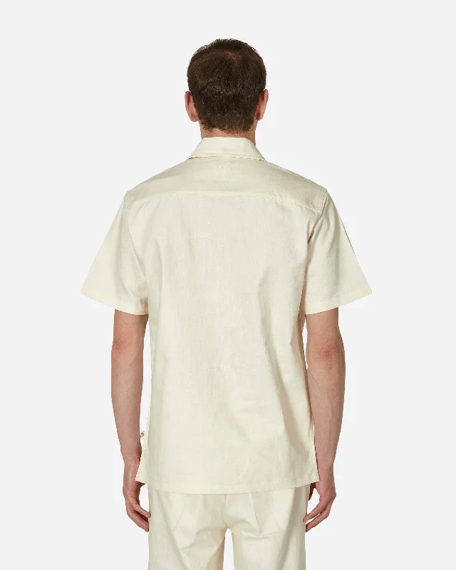 Pop Trading Company Shortsleeve Shirt Off White