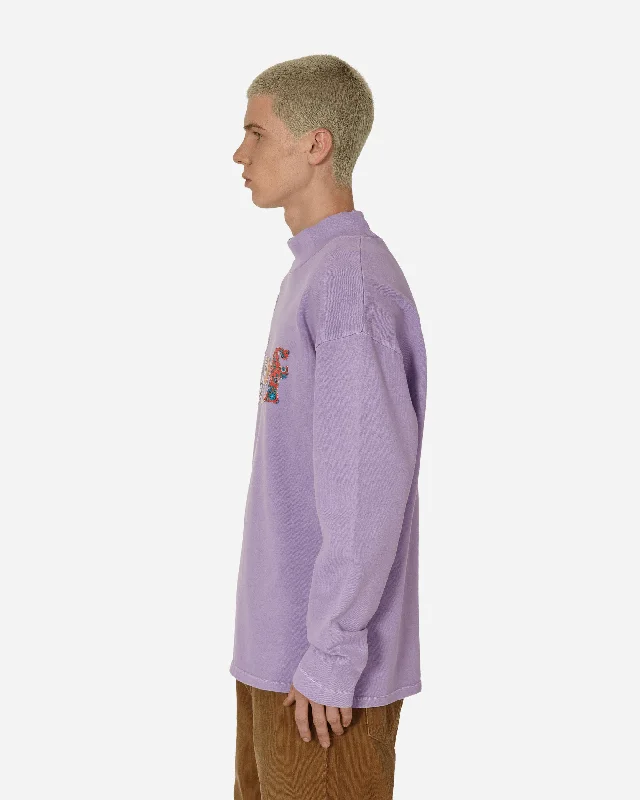 Surf Patch Longsleeve T-Shirt Purple