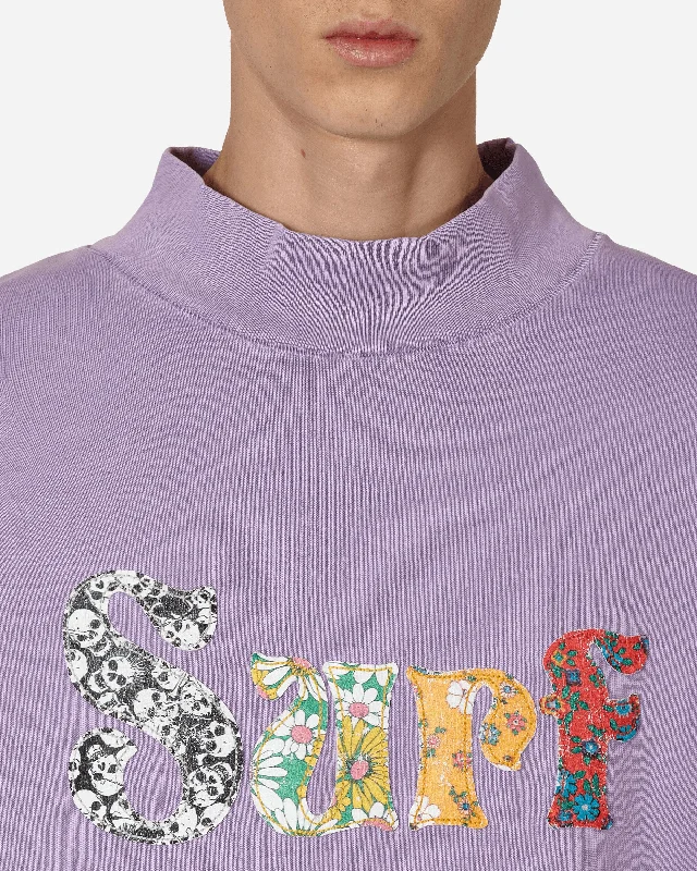 Surf Patch Longsleeve T-Shirt Purple