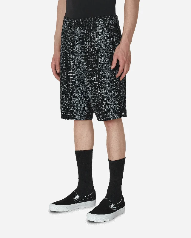 Crocodile Shorts Black