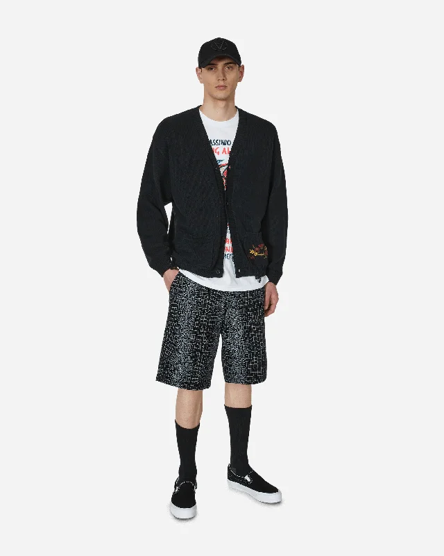 Crocodile Shorts Black