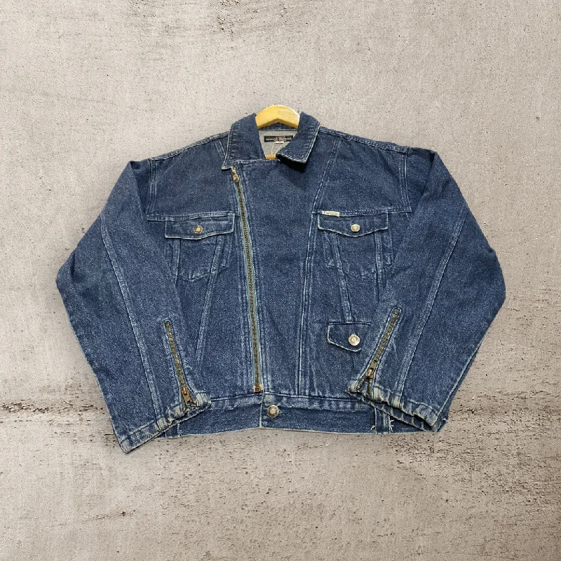 JA140 Vinatge GEORGES MARCIANO Denim JACKET