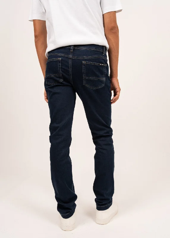 Jasper knit jeans - comfort fit, in cotton (DENIM)