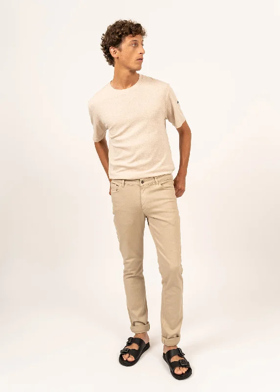 Jasper knit jeans - comfort fit, in blended cotton (PLAGE)