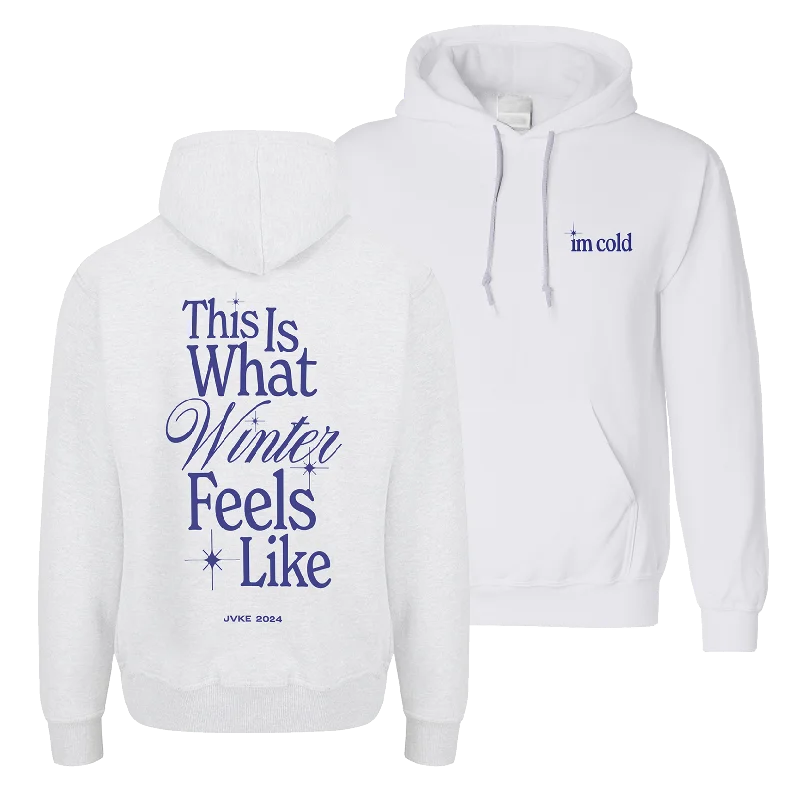 I'm Cold White Pullover