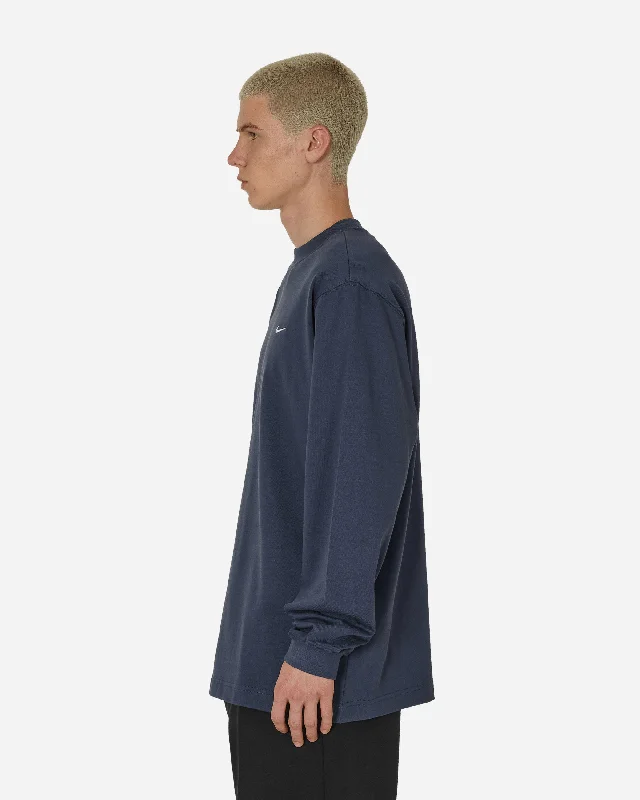 Solo Swoosh Longsleeve T-Shirt Thunder Blue