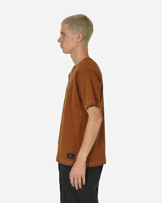 Life Shortsleeve Knit Top Light British Tan