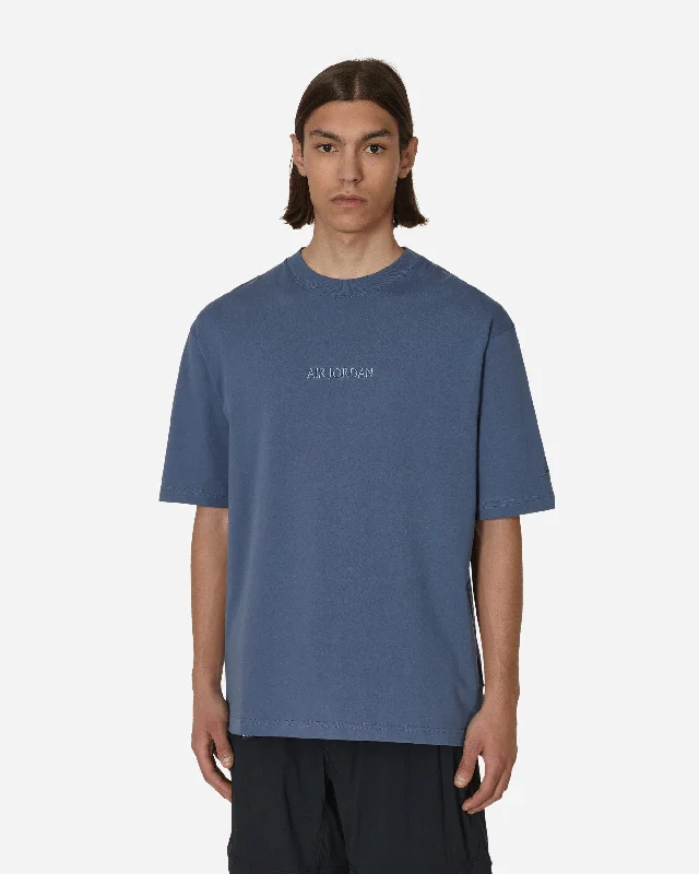 Wordmark T-Shirt Diffused Blue