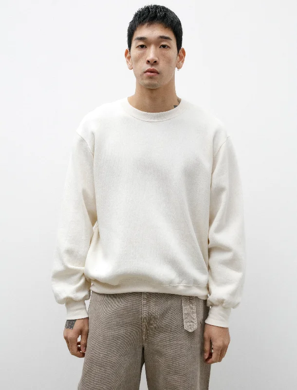 Ring Neck Sweatshirt 125 GSM Seeded Natural