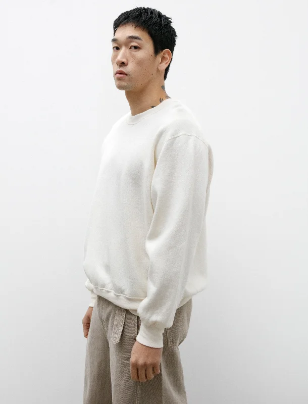 Ring Neck Sweatshirt 125 GSM Seeded Natural