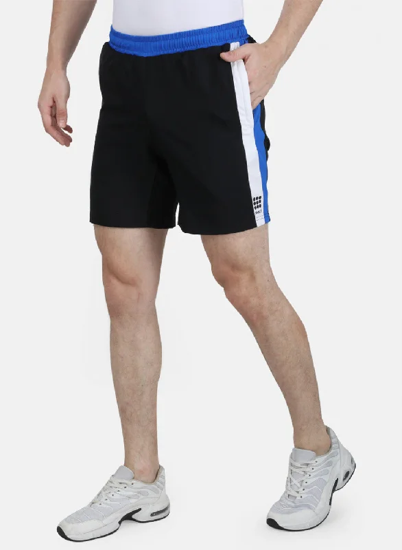 Mens Black Plain Short