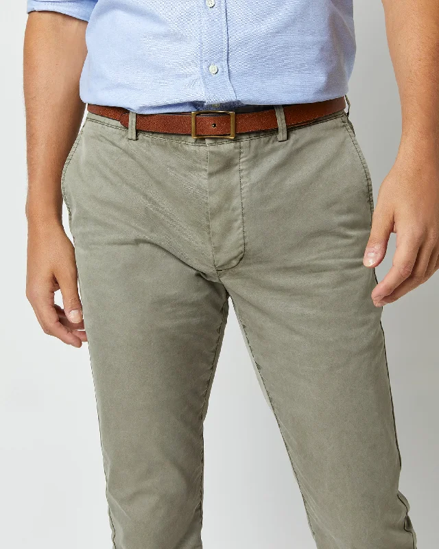 Garment-Dyed Field Pant in Spring Olive AP Twill