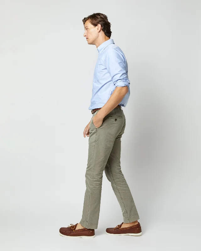 Garment-Dyed Field Pant in Spring Olive AP Twill