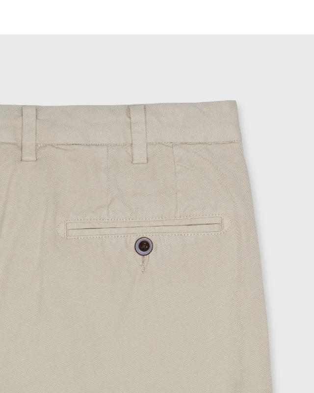 Garment-Dyed Sport Trouser in Khaki AP Twill