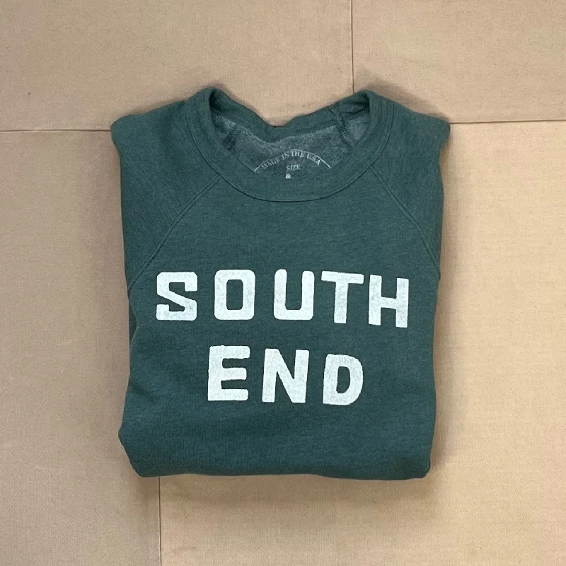 South End Crew Neck, Forest Green