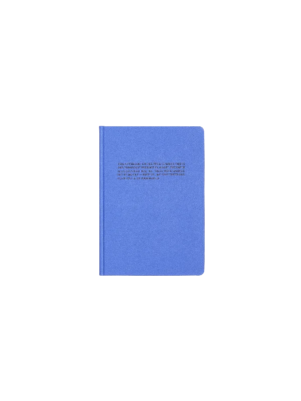 Tree Free Notebook—cobalt blue