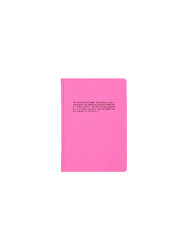 Tree Free Notebook—flamingo pink