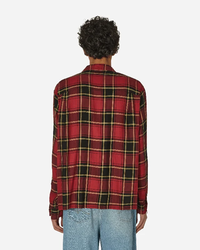 Checkered Shirt Red Check