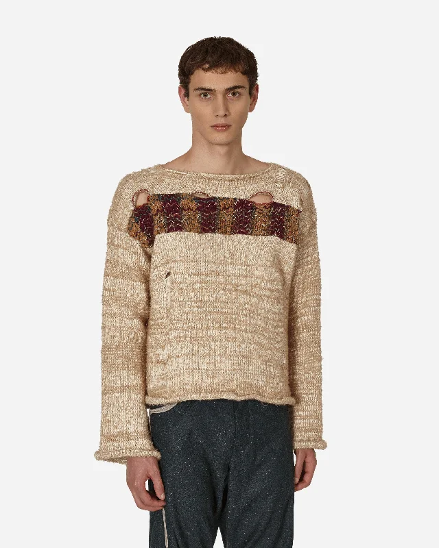 Cosmic Rainbow Sweater Beige