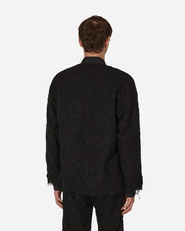 Doomboh Lined Cardigan Black