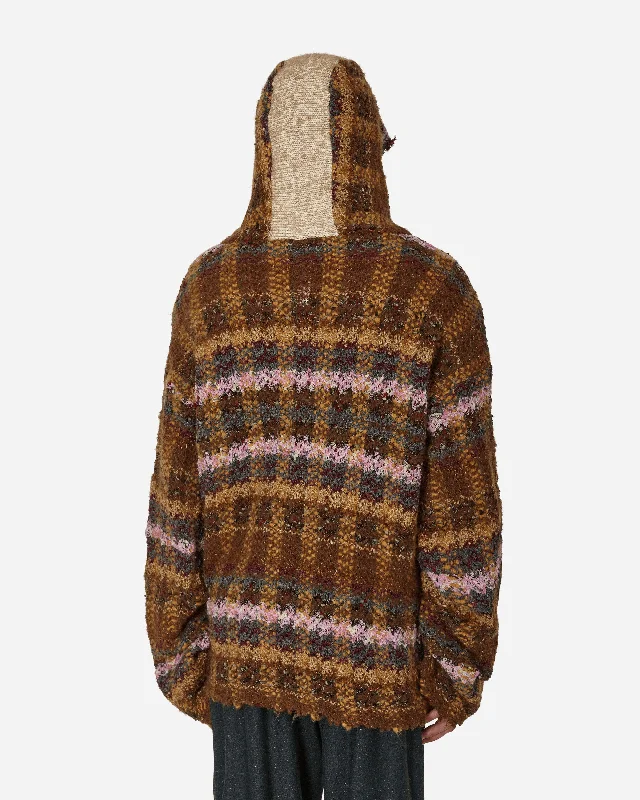 Knitted Monster Hoodie Multicolor