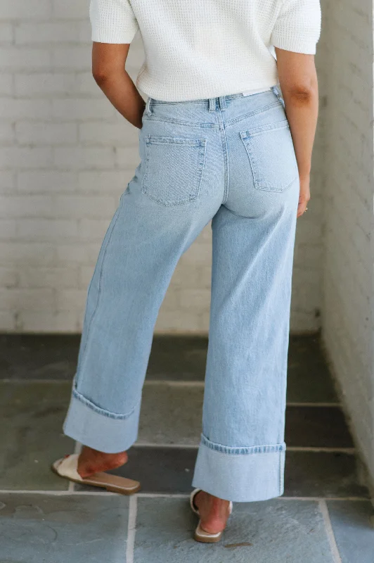 Baxton Cuffed Jeans