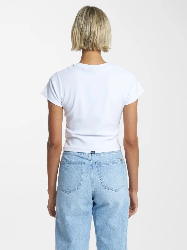 Minimal Thrills Mini Tee - White