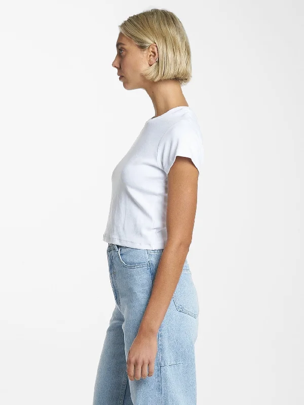 Minimal Thrills Mini Tee - White