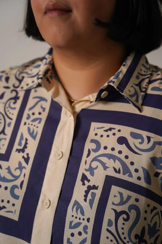 PORCELAIN PRINTED SHIRT