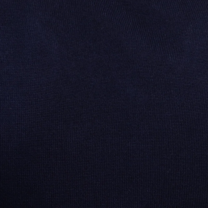 Silk Viscose Tunic in Navy