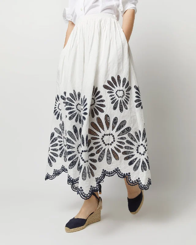 Annisa Skirt in Porcelain