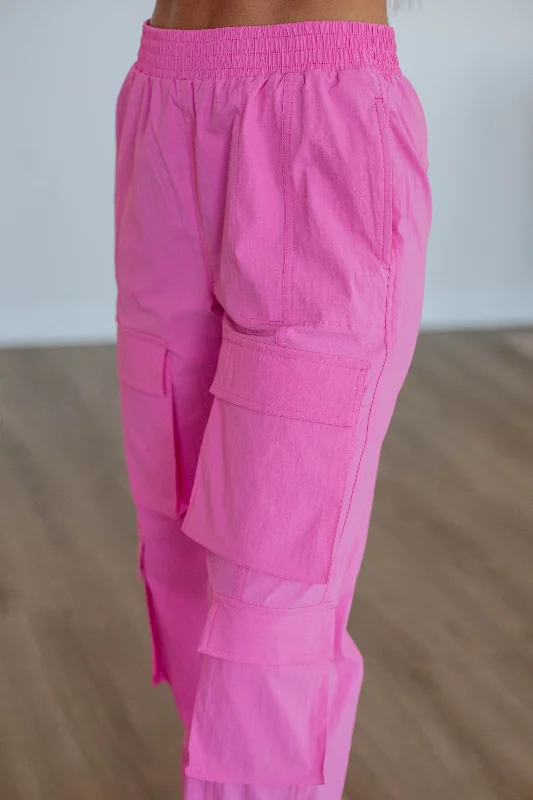 Waylon Cargo Pants - Bubblegum