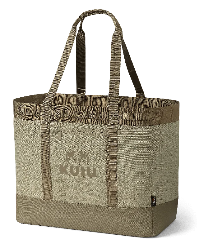 KUIU CORDURA® 2800 Structured Tote Bag | Bone Topo